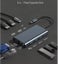 USB Hub Docking Station 8 in 1 Type-C 2*HDMI+VGA Ethernet PD 100W USB3.0 2.0 4K Carousel 1