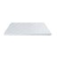8Cm Memory Foam Mattress Topper 7-Zone Graphite King Single Carousel 3