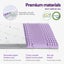 8Cm Memory Foam Mattress Topper Lavender Infused Bamboo Cover 7-Zone King Single Carousel 5