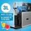 3L Slushie Frozen Drink Maker Home Slush Machine, Fast Chilling Carousel 2