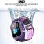 Waterproof Smart Watch LBS Tracker - 12 Time Format 1.44'' Touch Screen SOS Carousel 7