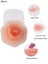 Women's M Silicone Self-Adhesive Bra with Breast Lift Tape, Flower & Round Carousel 5
