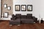 CASSIA Sectional Sofa/Sofa Bed with Storage & 2 Ottomans-Chaise Facing Left Carousel 1