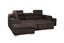 CASSIA Sectional Sofa/Sofa Bed with Storage & 2 Ottomans-Chaise Facing Left Carousel 4