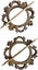 Wooden Curtain Tiebacks Set of 2 | Handmade Rustic Decorative Curtain Holdbacks Carousel 4
