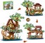 Letsbay 3 in 1 Cherry Blossom Treehouse Building Set for Girls 8-12, Compatible Carousel 1