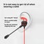 Black Wired Gaming Headset with Microphone - Lightweight 3.5mm Noise Cancel Carousel 5