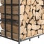 Heavy Duty Outdoor Firewood Storage Rack With Roof Carousel 2
