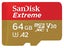 SanDisk MicroSD Extreme UHS-I microSDHC/microSDXC Memory Card - 64GB Carousel 1