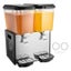 New Commercial Beverage Dispenser 18L x 2 Tanks Cold Juice Ice Drink Dispenser Carousel 9