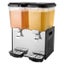 New Commercial Beverage Dispenser 18L x 2 Tanks Cold Juice Ice Drink Dispenser Carousel 10