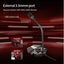 Flexible Gaming Mic With Built In Sound Card Jk Omni Directional 3.5Mm Carousel 4