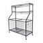 Social Hike Storage Organiser Trolley On Wheels Garage Sports Equipment Basket Carousel 1