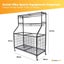 Social Hike Storage Organiser Trolley On Wheels Garage Sports Equipment Basket Carousel 2