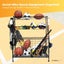 Social Hike Storage Organiser Trolley On Wheels Garage Sports Equipment Basket Carousel 3