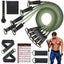 11 Pcs/Set TPE Resistance Bands Fitness Training Belt Yoga Pull Rope Gym Band Carousel 1