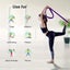 9Pcs Pilates Circle Rings Training Set Yoga Fitness Pilates Ring Grip Resistance Carousel 9