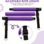 Fitness Pilates Bar Kit Resistance Bands Portable Gym Home Workout Equipment Carousel 9