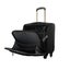 Pierre Cardin 4-Wheel Mobile Office/Cabin Case Travel Luggage Suitcase - Black Carousel 2