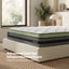Dreamz Single Cooling Mattress Pocket Spring Euro Top Bed Foam 7 Zone 30cm Carousel 4