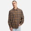 S-Double Mission Shirt - Brown Carousel 1