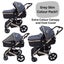 Supra - 3 in 1 Stroller + Bassinet + Capsule Car Seat Combo with Mattress, Fo... Carousel 10