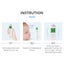 Digital Thermometer Infrared Forehead Ear Non-Contact Sinocare ELERA LCD Carousel 6
