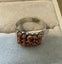 Vintage Zuni Sterling Silver Coral Cluster Ring – Signed Carousel 4