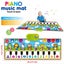 Piano Mat for Toddlers, Musical Keyboard Floor Playmat for Electronic Music Carousel 3
