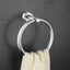 Brushed Nickel Hand Towel Ring Carousel 1