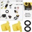 O-Ring Replacement Set for Karcher K2 K4 K5 K6 K7 Carousel 2