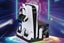 Gaming For PS5 Slim Pro Docking and Cooling Station Charger Headset Holder-Black Carousel 4
