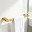 300mm Brushed Yellow Gold Towel Holder Wall Mounted Stainless Steel 304 Carousel 1