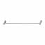 Knurled Brushed Nickel Single Towel Rack Rail 600mm Carousel 3