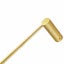 Single Towel Rack Rail 600mm Knurled Brushed Yellow Gold Carousel 7