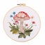 Mushroom Embroidery Kits for Beginners, Adult Embroidery Kit Cross Stitch K Carousel 2