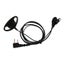 TECHOMAN Earpiece D Type with Lapel Microphone for UNIDEN Walkie Talkies Carousel 3