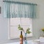 Floral Lace Curtain, Lightweight Lace Window Curtain - Rod Pocket Light-Fil Carousel 3