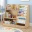 Kids Bookshelf Wood Bookcase Children Storage Rack Display Shelves Holder Carousel 8