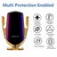 Qi Wireless Charger Car Mount Phone Holder Rack Automatic Clamping Smart Sensor Carousel 3