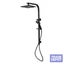 Vogue Slide Shower - Rain Head Square - Black Carousel 1