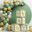 Toys Baby Boxes with Letters for Baby Shower, 4 Transparent Balloon Boxes w Carousel 1