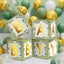 Toys Baby Boxes with Letters for Baby Shower, 4 Transparent Balloon Boxes w Carousel 8