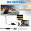 VGA to HDMI Converter Video Audio AV Cable 3.5mm Jack Cable for HDTV Laptop Carousel 3