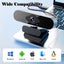4K Auto Focus USB Webcam: Plug & Play Computer Camera with Noise-Canceling Carousel 8