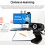 1080P Webcam with Mic, Streaming Computer Web Camera, Full HD USB Laptop We Carousel 7
