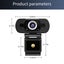 1080P Webcam with Mic, Streaming Computer Web Camera, Full HD USB Laptop We Carousel 8