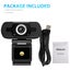 1080P Webcam with Mic, Streaming Computer Web Camera, Full HD USB Laptop We Carousel 9