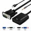 VGA To HDMI Converter 1080P HD Adapter With Audio Cable For HDTV PC Laptop Carousel 1