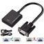 VGA To HDMI Converter 1080P HD Adapter With Audio Cable For HDTV PC Laptop Carousel 3